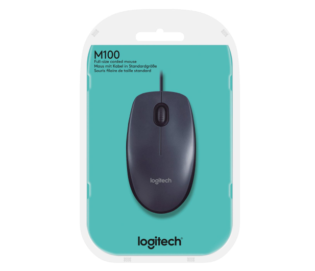 LOGITECH M100 BLACK 910-001604 - 659868 - zdjęcie 8